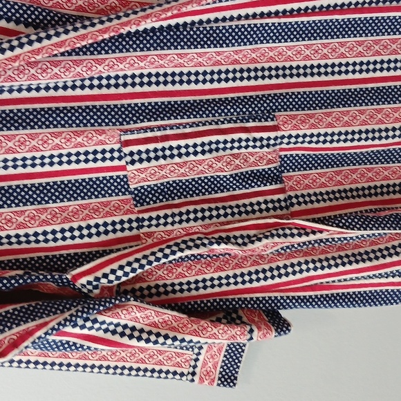 Vintage Sears Boys Size 12-14 Cotton Robe Western American Saturday Cartoons - Picture 2 of 4